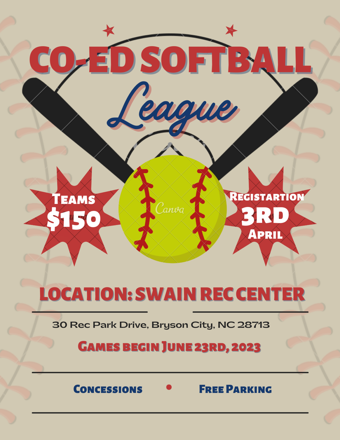 CO-ED SOFTBALL